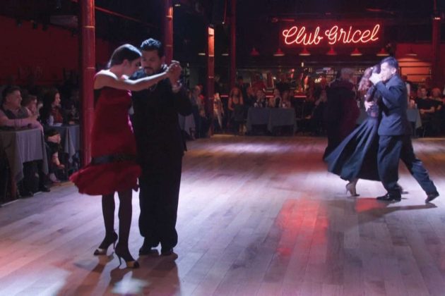 Noite de tango em uma milonga